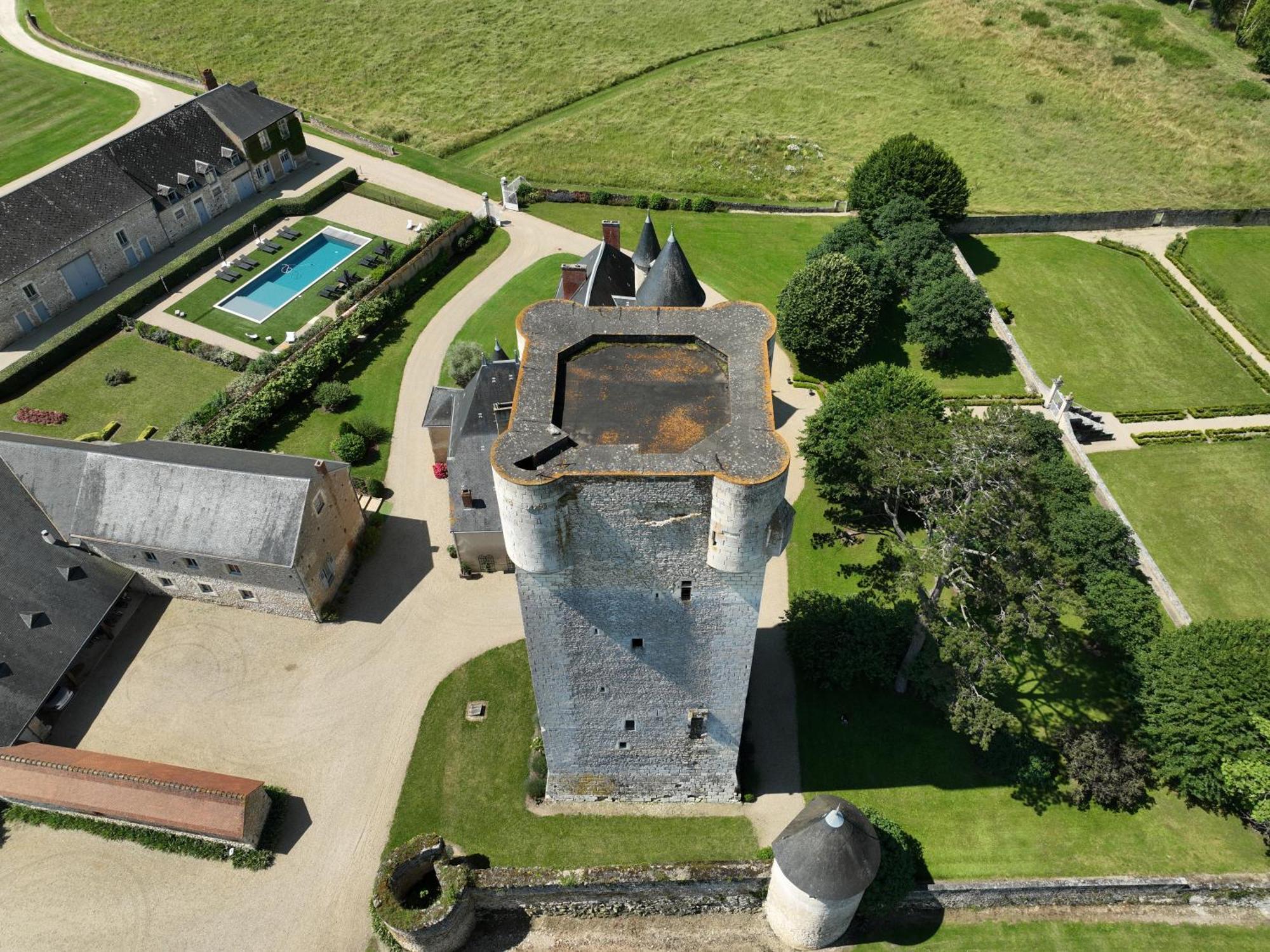 Chateau De Mazieres Tendu Exterior photo