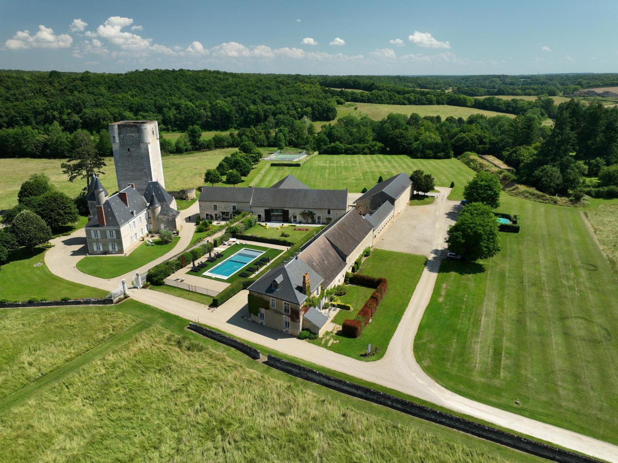 Chateau De Mazieres Tendu Exterior photo